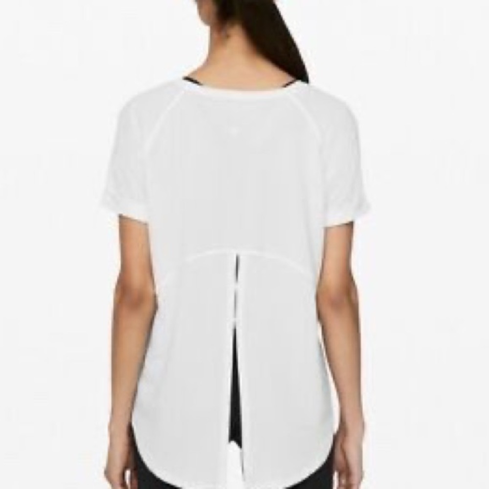 Lululemon Tie Back Tee